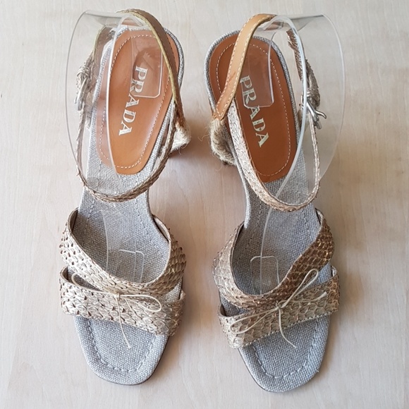 NWOT Prada python sandals - Picture 2 of 8